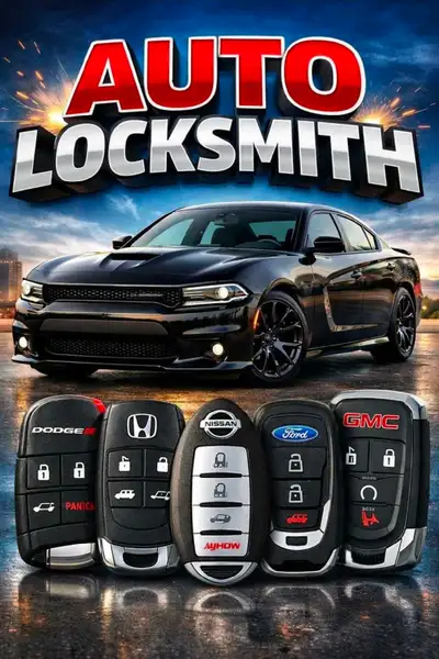 No Key Cutting only Programing. We Program keys and Fobs for over 100+ Vehicles( Nissan/lnfiniti/Toy...