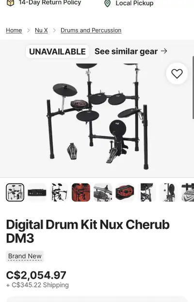 drum kit , View more