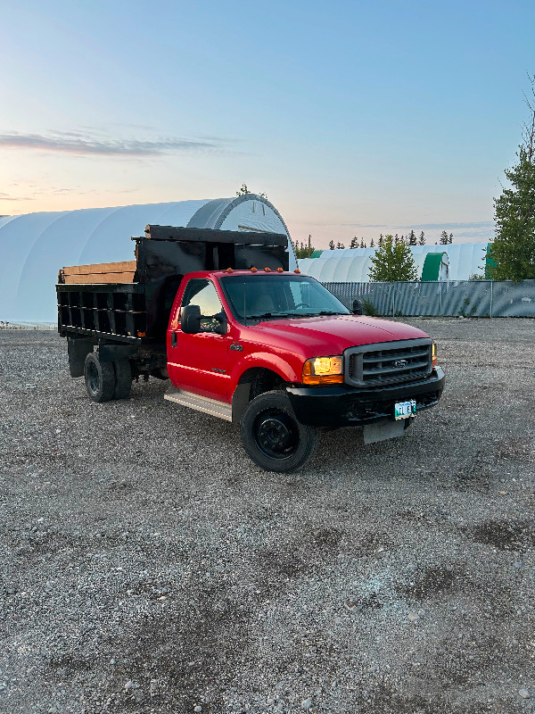 2000 f-450 dump truck 7.3 6 speed manual in Cars & Trucks in Winnipeg