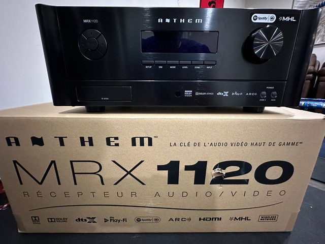Home Theater Reciver Anthem MRX 1120 in Stereo Systems & Home Theatre in Markham / York Region
