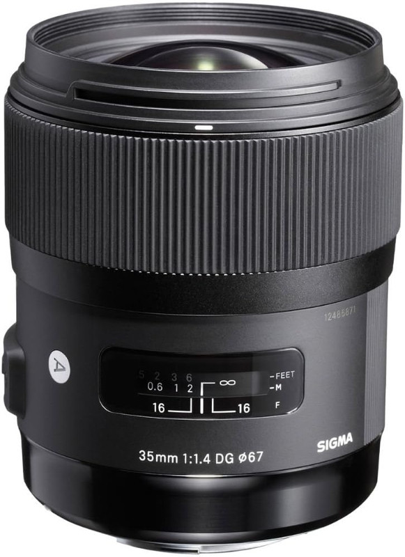 Sigma 35mm F1.4 DG HSM Art Lens for Nikon in Cameras & Camcorders in Mississauga / Peel Region