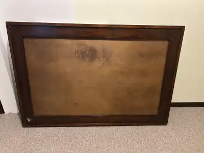 Large wooden picture/mirror frame, View more