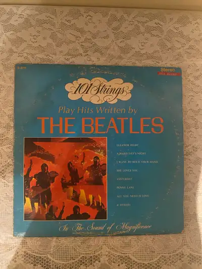 101 Strings Plays Hits by THE BEATLES 1968 S-5111 , View more