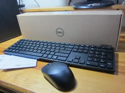 Dell wireless Keyboard & Mouse, View more