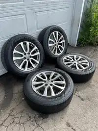 OEM nissan pathfinder wheels + tires