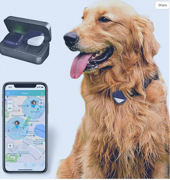 PETFON Pet GPS Tracker in Accessories in Markham / York Region