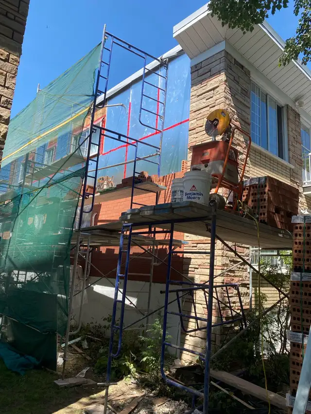 travaux de maçonnerie  in Brick, Masonry & Concrete in City of Montréal - Image 5