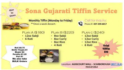 Gujarati Tiffin Service, View more