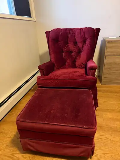 Rocker Chair with Foot Rest, View more