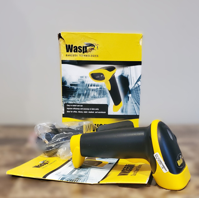 WASP WWS550i-NEW-FREEDOM CORDLESS BARCODE SCANNER-$175.00 in General Electronics in Markham / York Region
