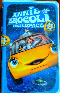Cassette VHS Annie Brocoli dans l'espace