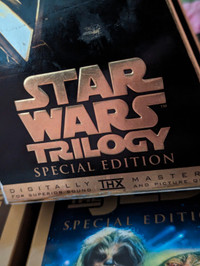 VHS For sale Starwars special edition