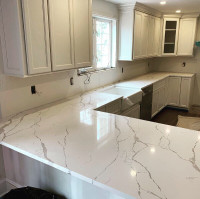 [LOWEST PRICE GUARANTEED] Quartz Countertop and Kitchen Cabinets