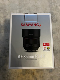 Samyang 85mm f1.4 Auto Focus Full Frame lens for Nikon F Mount