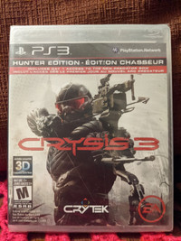 NEW & SEALED - Crysis 3 [Hunter Edition] - PS3 / PlayStation 3