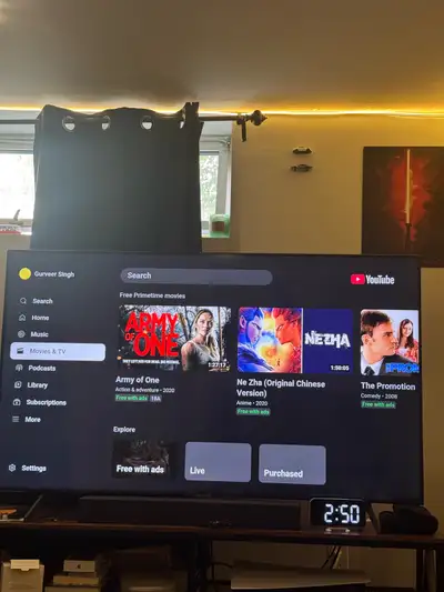 Samsung 58inch 4k UHD TV, View more
