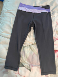 Lululemon cropped leggings - size 6 (2 available)