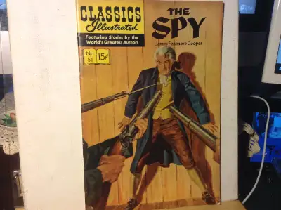 1963 CLASSICS ILLUSTRATED #51 VG 4.0 The Spy James Fenimore Coop, View more