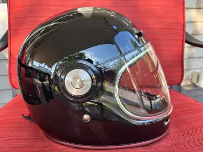 Helmet only issued 6 to 8 times. Bought motorcycle 5 years ago and never used it. Helmet excellent c...