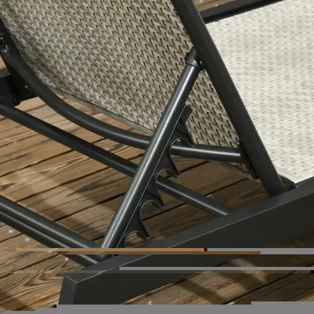 Patio Lounger Chair Set, Outdoor Aluminum Frame PE Rattan Wicker in Patio & Garden Furniture in Markham / York Region - Image 7