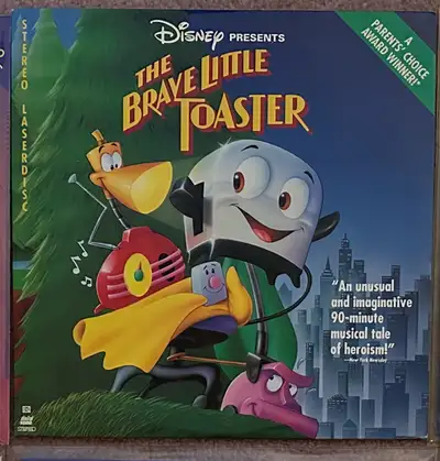Disney Brave Little Toaster LaserDisc RARE, View more