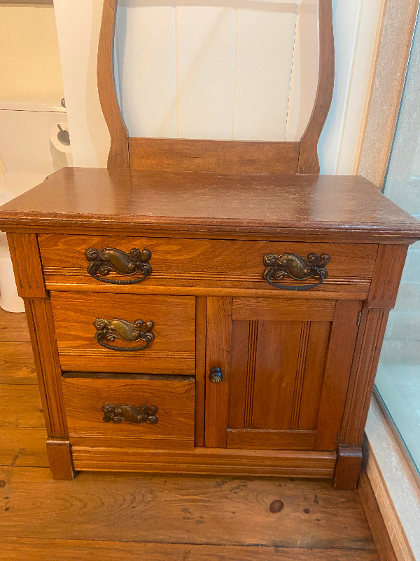 Antique Wooden Washstand in Hutches & Display Cabinets in Muskoka