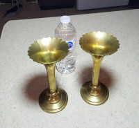 Candle holder solid brass