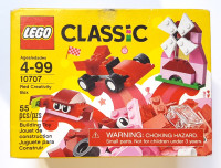 NEW LEGO Classic Red Creativity Box 10707