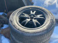Set of 4 Toyota Prius Wheels With Michelin X-ice Winter Tires