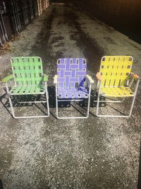 Vintage lawn chairs