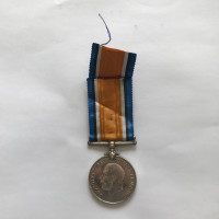WW1 CEF War Medal 2 Canadian Tank Battalion $250