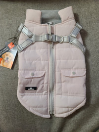 Dog jacket and harness - Brand new