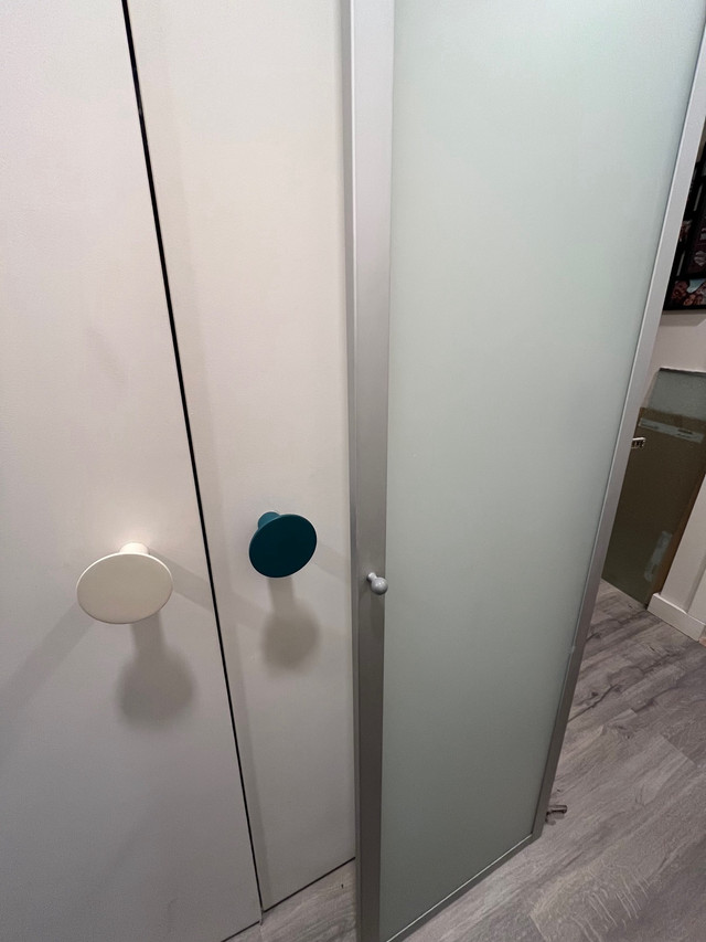 IKEA glass doors  in Cabinets & Countertops in Calgary - Image 2