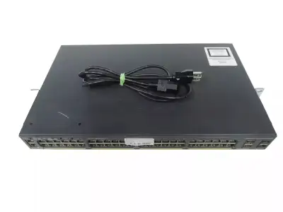 Cisco WS-C2960X-48TS-L 48-Port Gigabit Managed Switch., View more