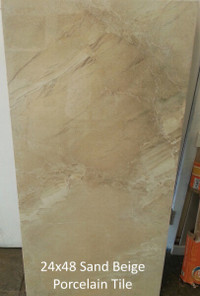 Beautiful 24x48 Porcelain Tiles - Many Colours In Stock