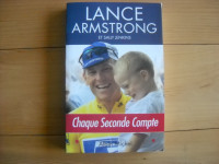 Livre de Lance Armstrong - Chaque seconde compte