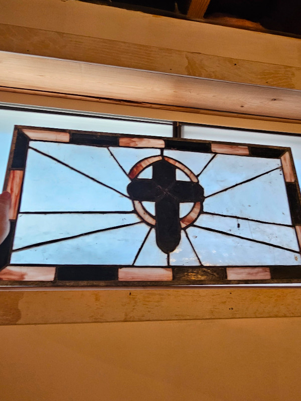 Stain glass window for sale $20 in Windows, Doors & Trim in Edmonton