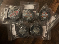 Autographed Draft Pucks