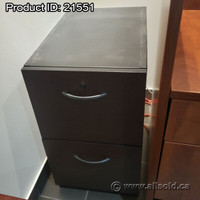 Pedestal and 2 Drawer File Storage Cabinets, $95 - $125 each