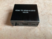 HDMI audio extractor to SPDIF toslink
