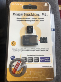  Sony Memory Stick Micro M2 with adaptor