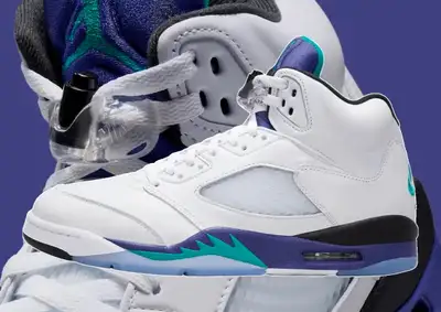 NIKE AIR JORDAN 5 GRAPE DEADSTOCK SIZE 10.5, 11, 11.5, 12, 12.5, View more