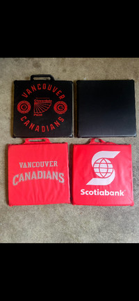 Vancouver Canadian’s seat cushions, $15 each or 3 for $25