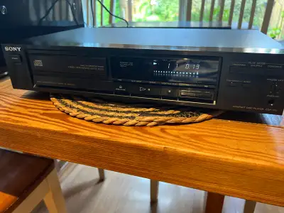 Sony CDP 270  - Single CD Player, View more