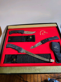 Schrade Ducks Unlimited knife set