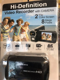 Vivitar Dvr-947HD Black Mini Digital Video Camcorder Set