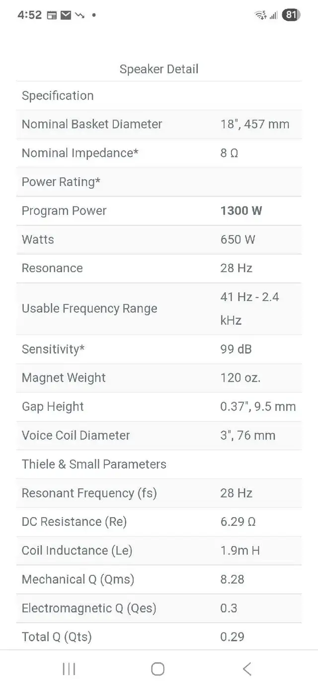 pair of Emminance 18 inches passive subs,  in Performance & DJ Equipment in Oakville / Halton Region - Image 9