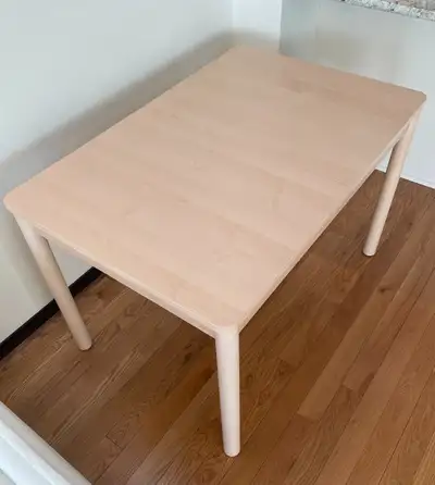 Ikea extendible dining table, View more