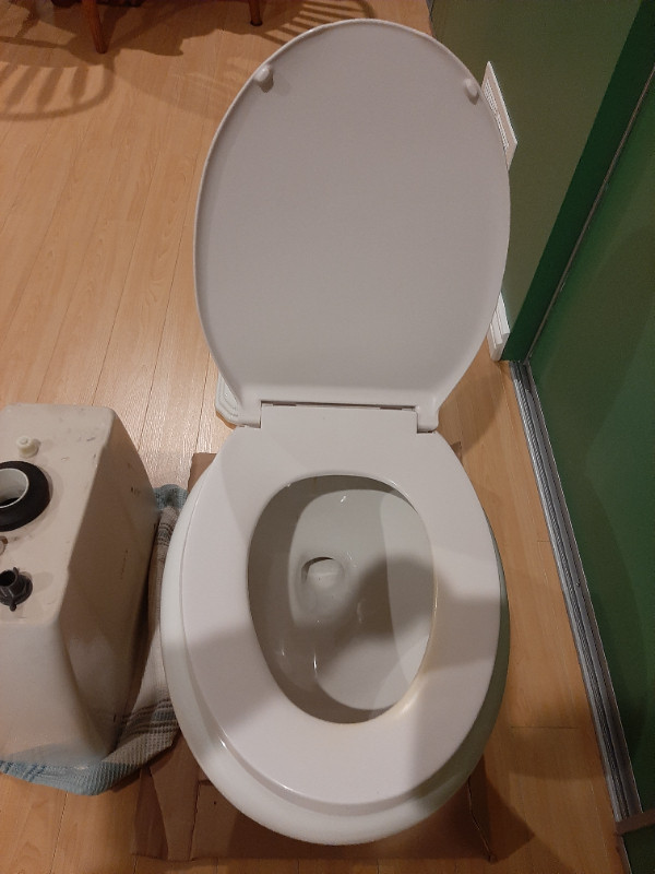Toilet with tank and seat in Bathwares in Ottawa - Image 3