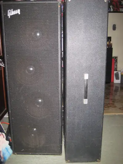 VINTAGE GIBSON PA SPEAKERS, View more